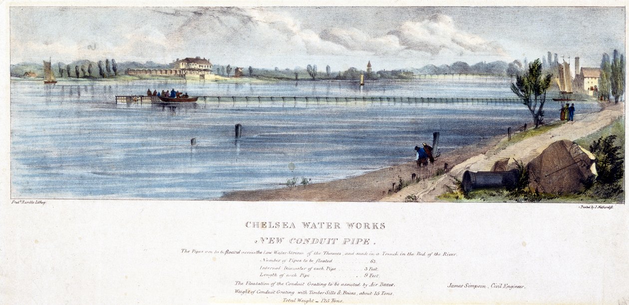 Chelsea Water Works, Novo Tubo Conduit de Frederick Rumble