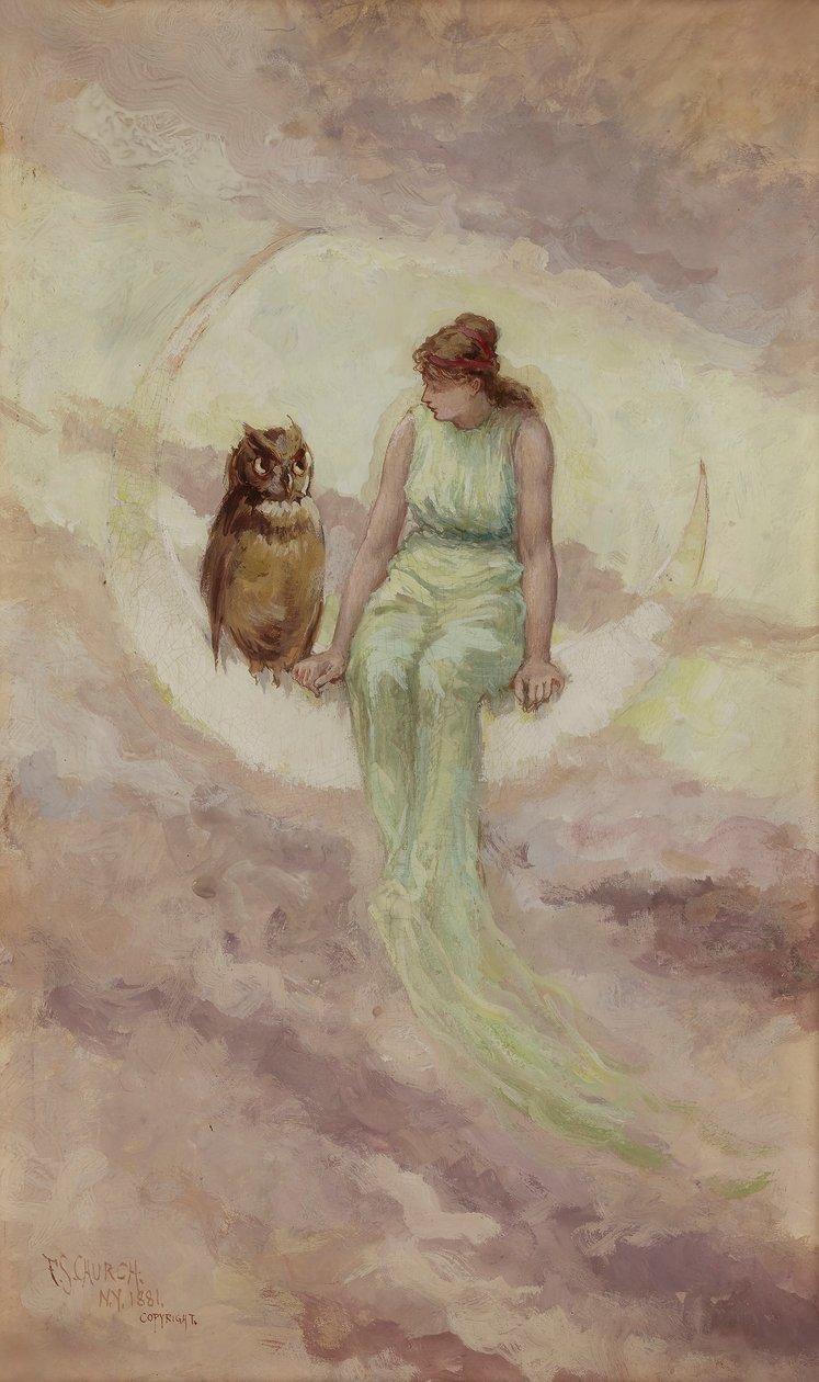 A filha da bruxa de Frederick Stuart Church