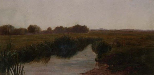 Estudo de uma Paisagem de Frederick Trevelyan Goodall