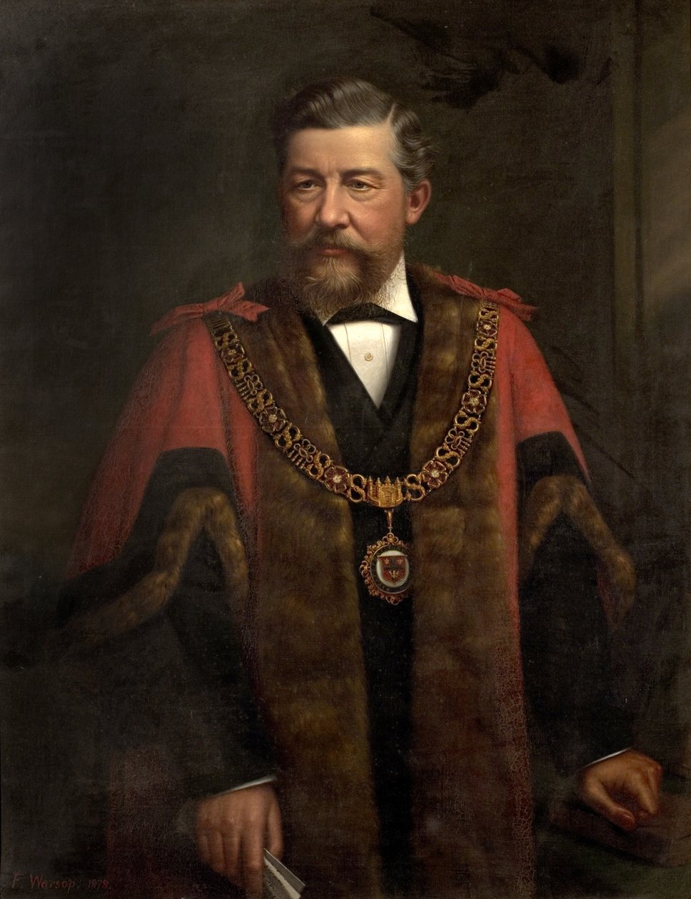 Alderman WG Ward, 1878 de Frederick Warsop