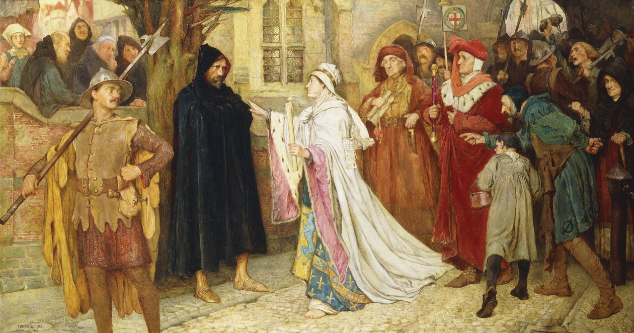 A Penitência da Duquesa de Gloucester, 1902 de Frederick William Davis