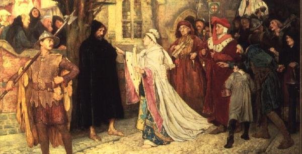A penitência da Duquesa de Gloucester de Frederick William Davis