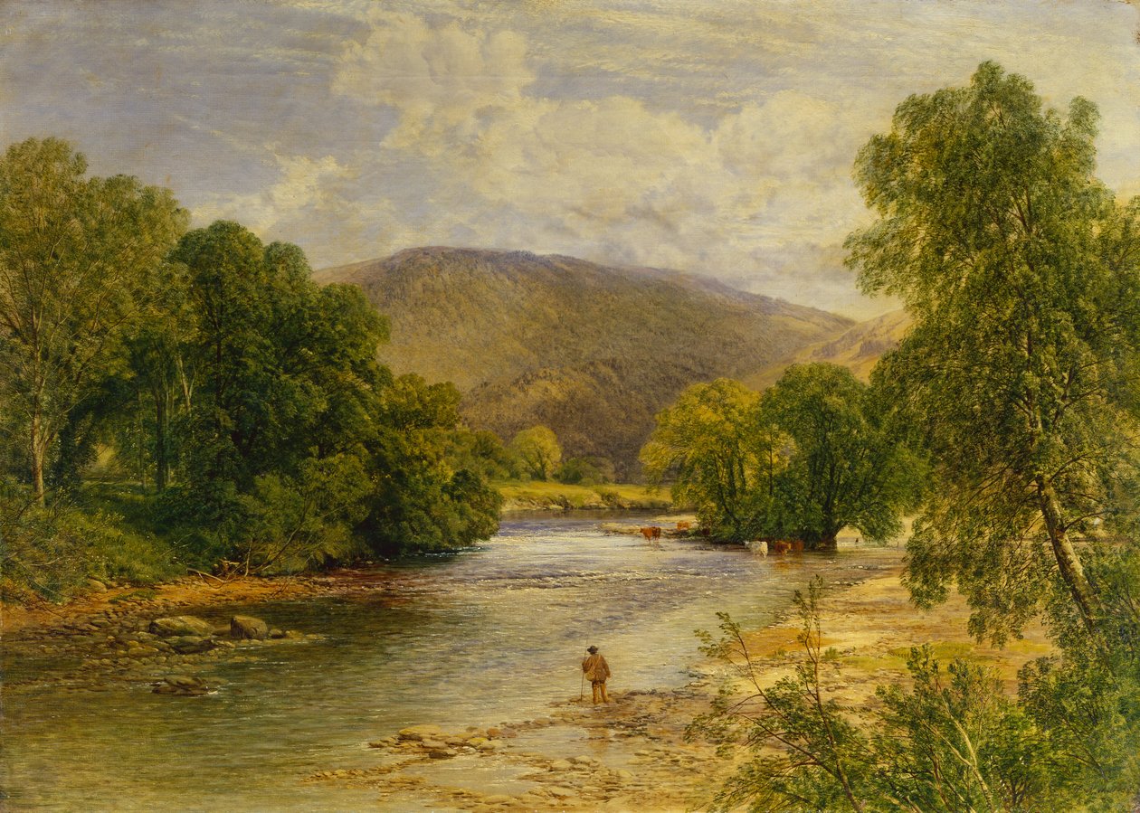 Bettys Y Coed, North Wales (óleo sobre tela) de Frederick William Hulme