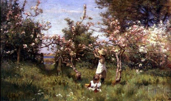 Apanhando a Flor de Frederick William Jackson