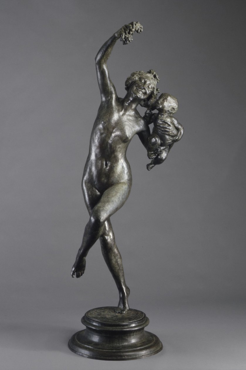 Bacchante e Faun Infantil de Frederick William MacMonnies