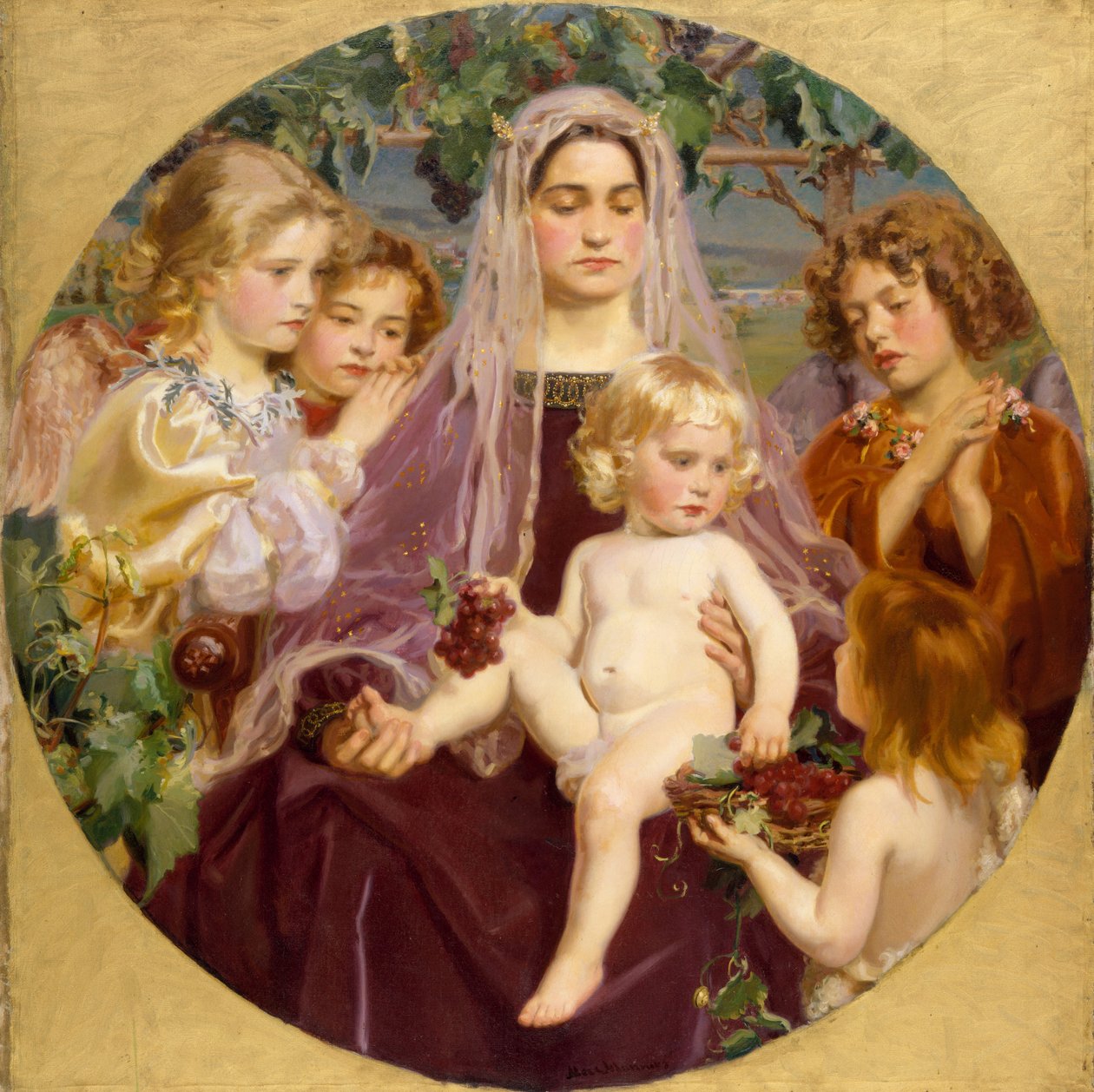Madonna de Giverny, 1901 de Frederick William MacMonnies