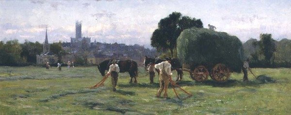 Levantando o feno de Frederick William Newton Whitehead