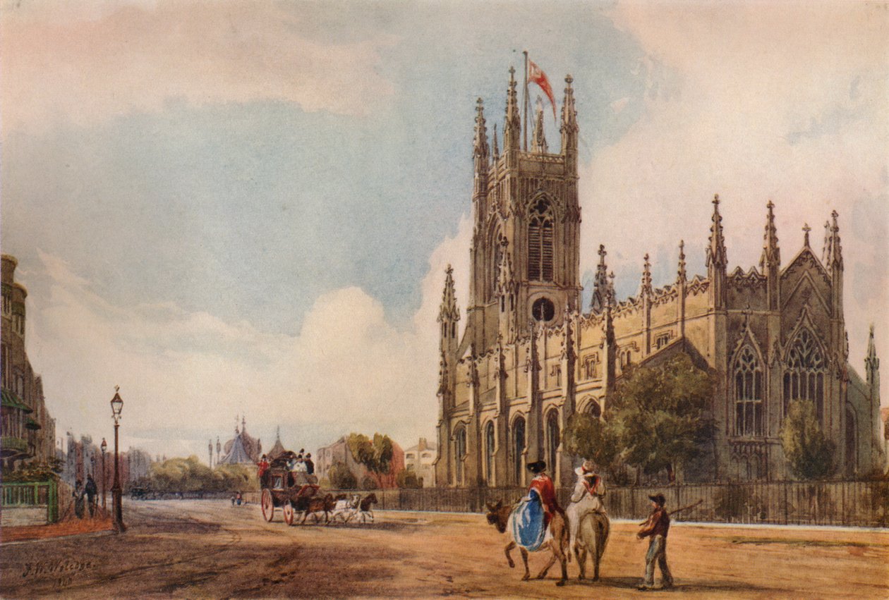 Igreja de St. Peters, Brighton, 1840, 1938 de Frederick William Woledge