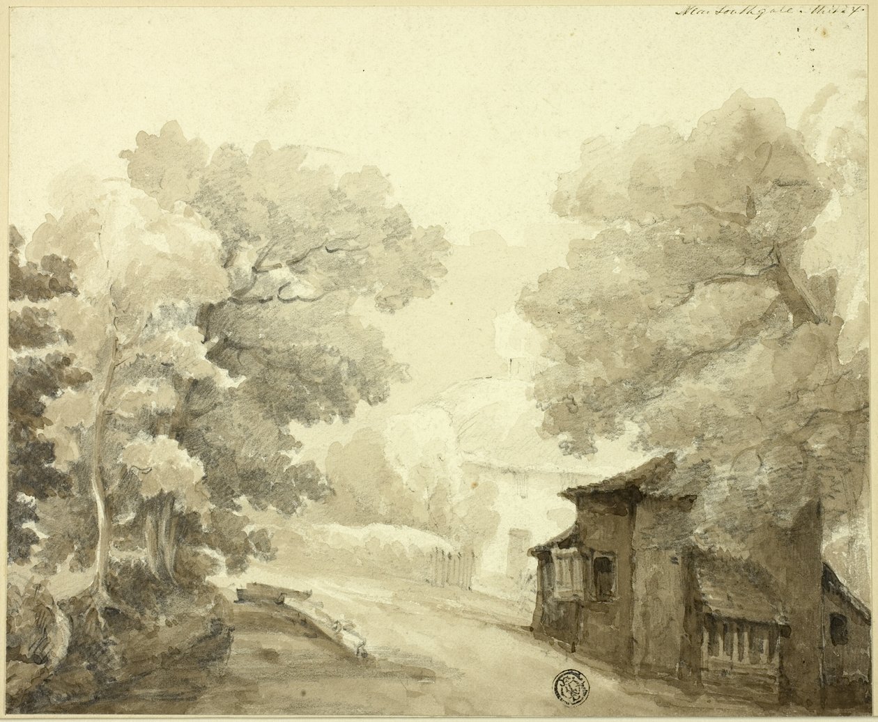 Perto de Southgate de Frederick Wilton Litchfield Stockdale