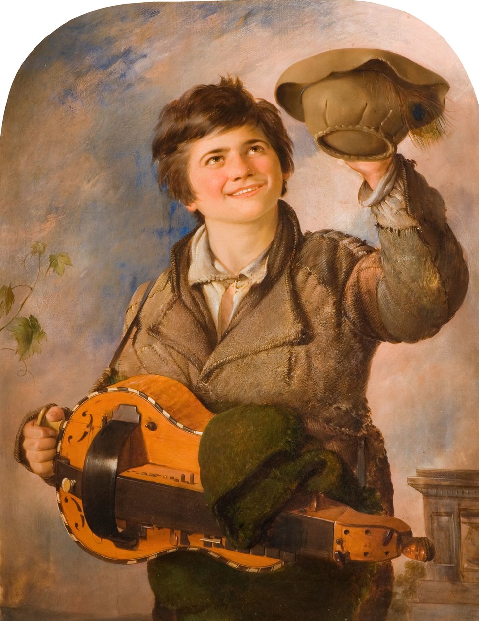 Um jovem Savoyard, 1835-1836. de Frederick Yeates Hurlstone