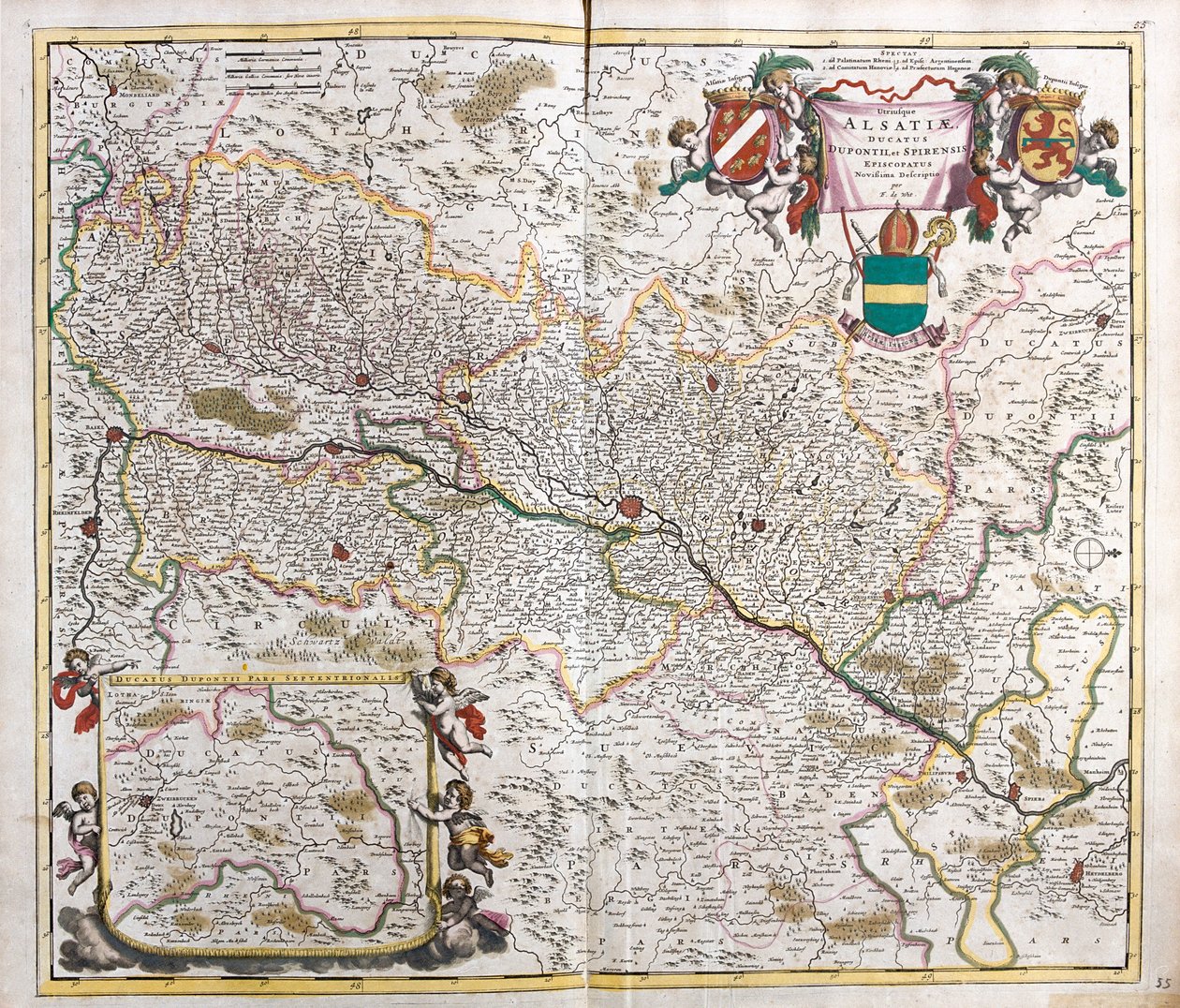 Alsácia, França de Frederick de Wit