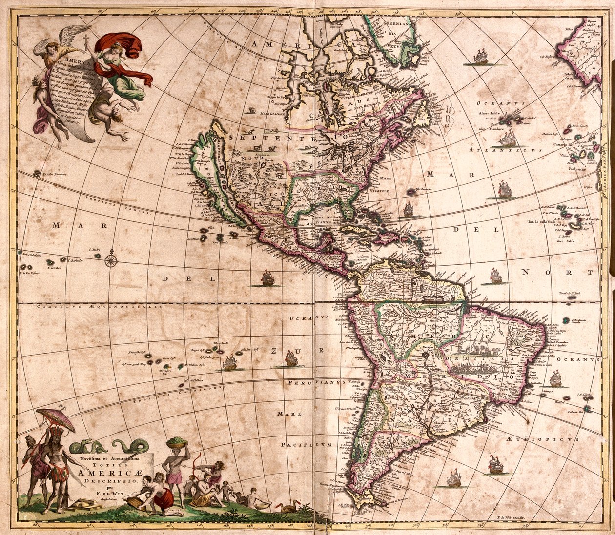 América de Frederick de Wit