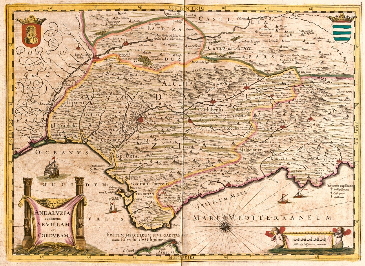 Andaluzia, Espanha de Frederick de Wit