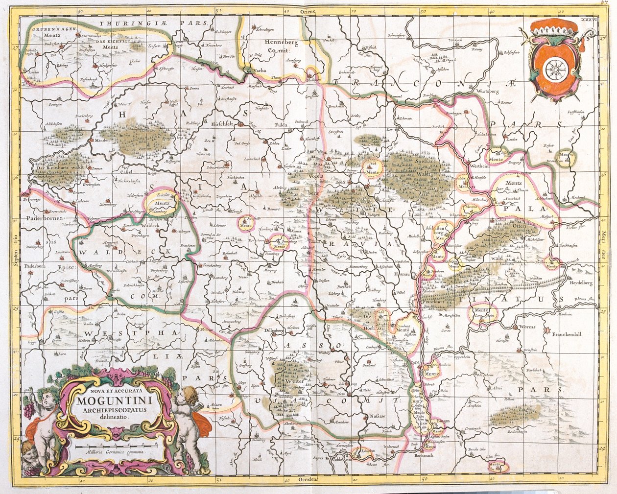 Baviera, Hesse, Renânia-Palatinado, Alemanha de Frederick de Wit