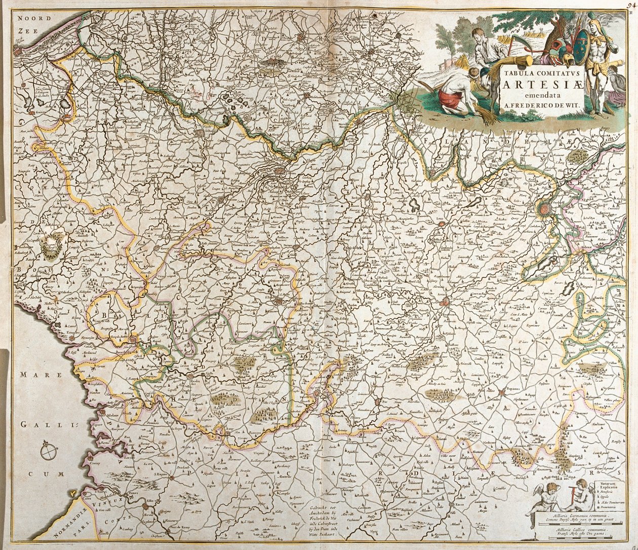 Bélgica, N de Frederick de Wit