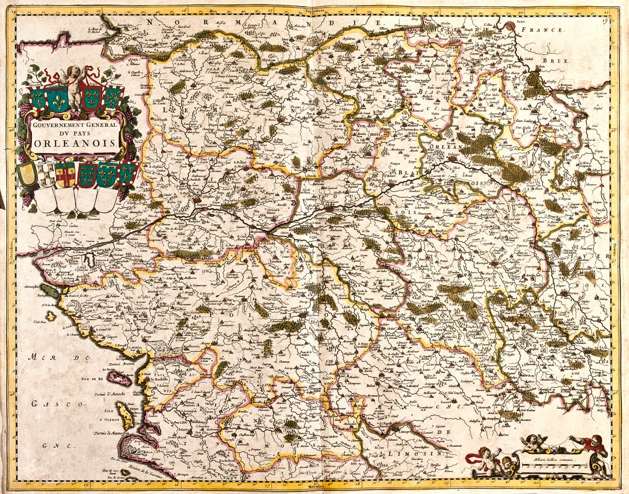 Centro-Leste de França, França de Frederick de Wit