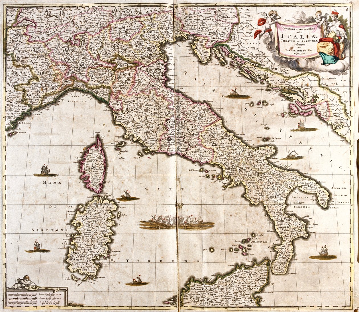 Itália de Frederick de Wit
