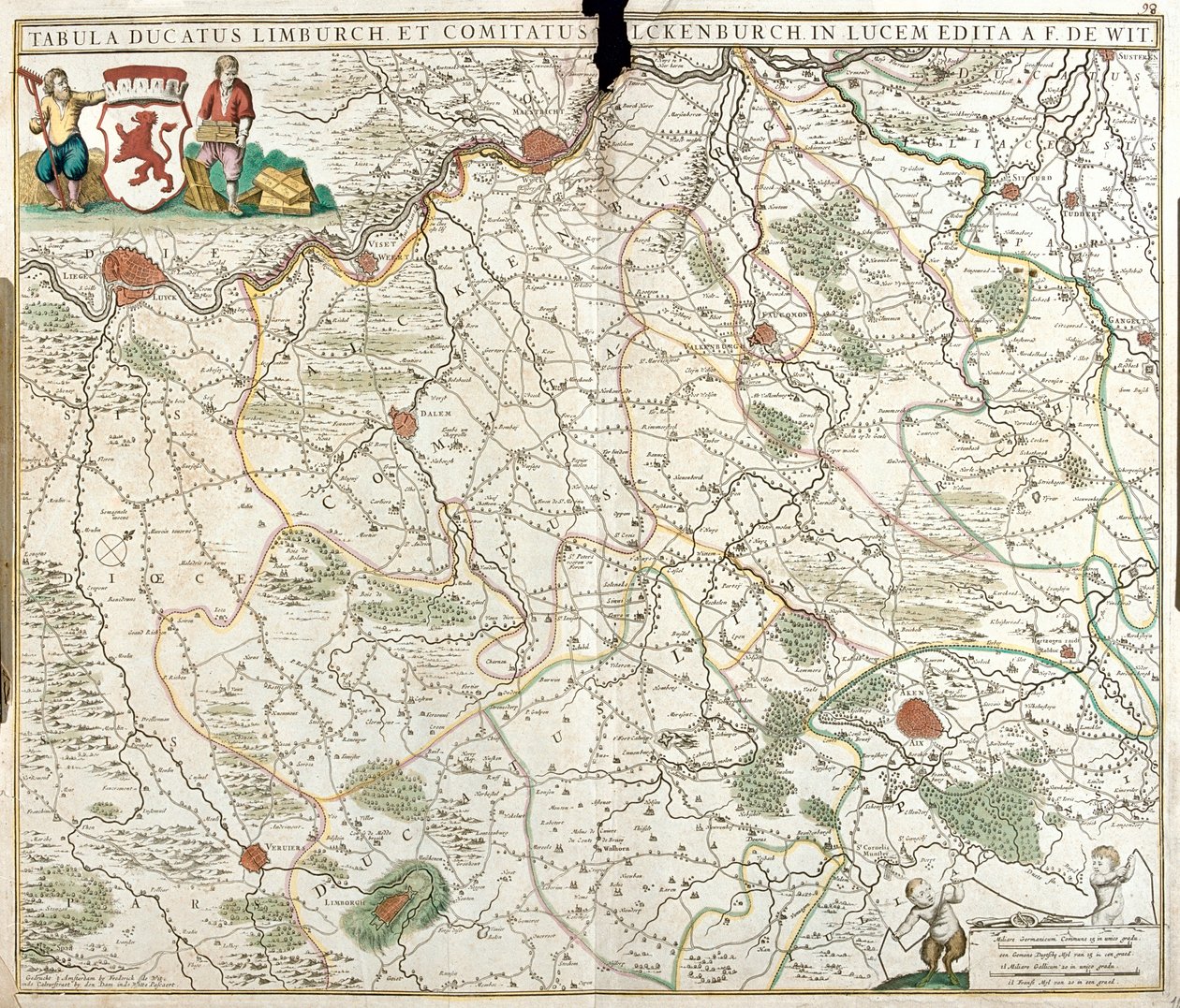 Luxemburgo de Frederick de Wit