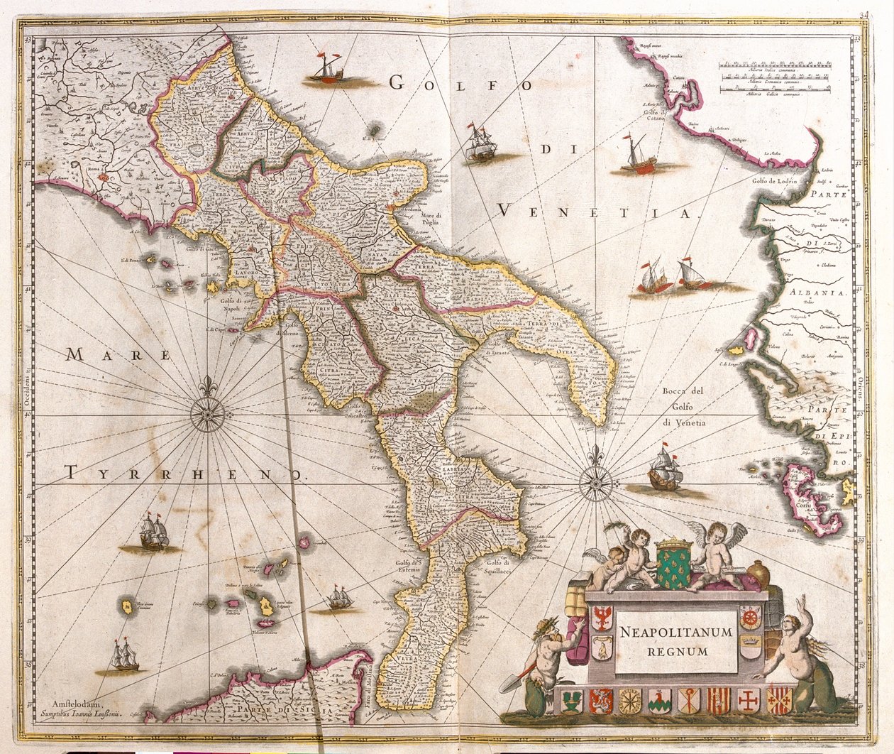 Molise, Campânia, Calábria, Basilicata, Apúlia , Itália de Frederick de Wit
