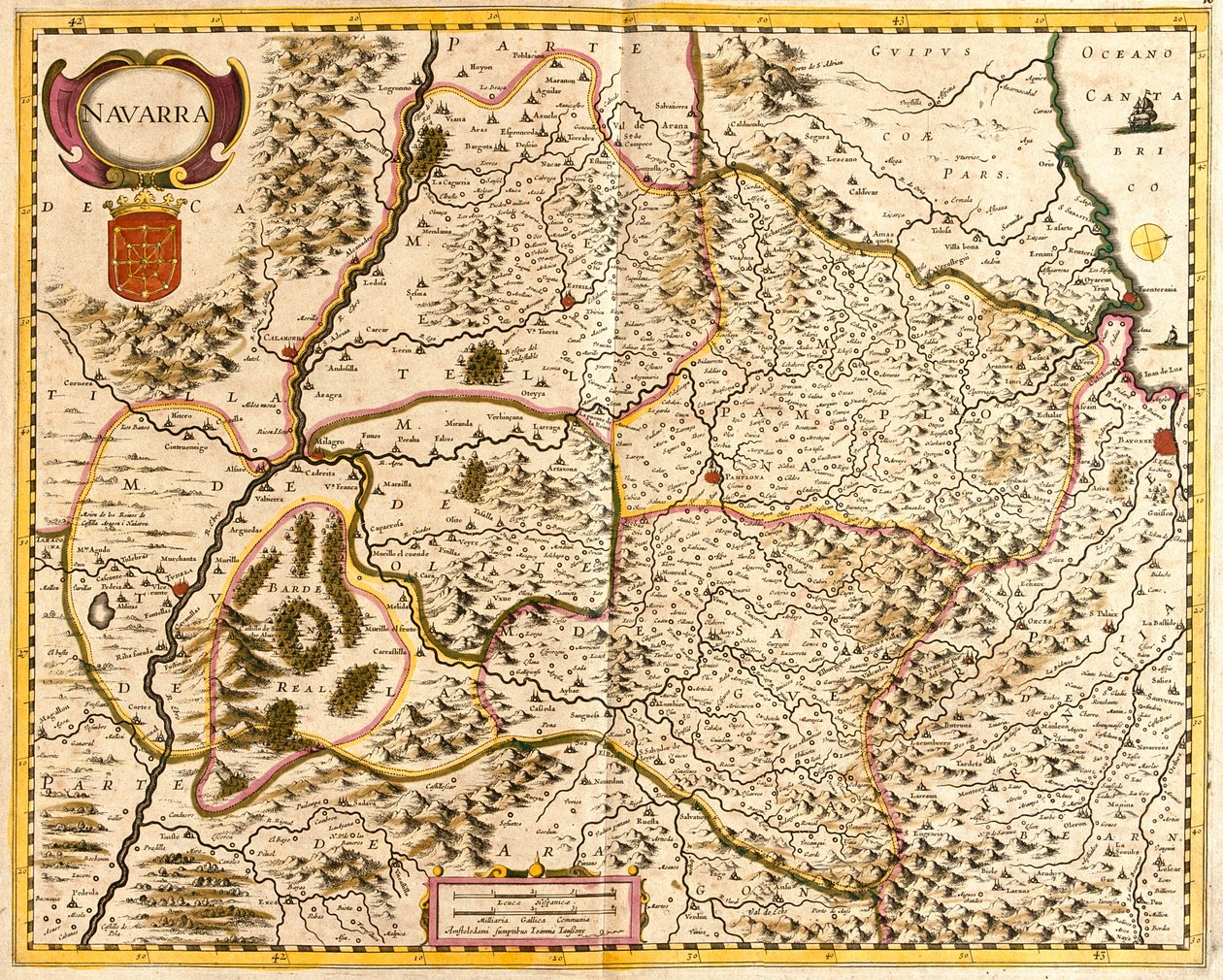 Navarra, Espanha de Frederick de Wit