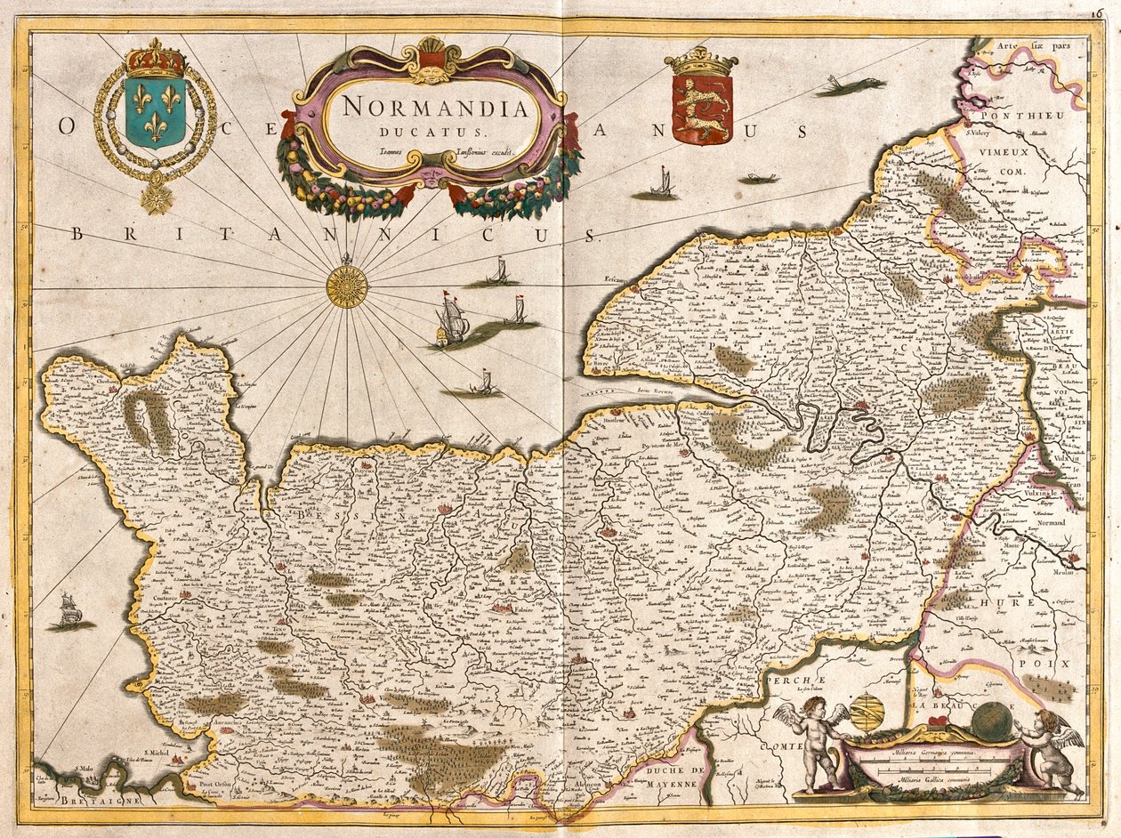 Normandia, França de Frederick de Wit