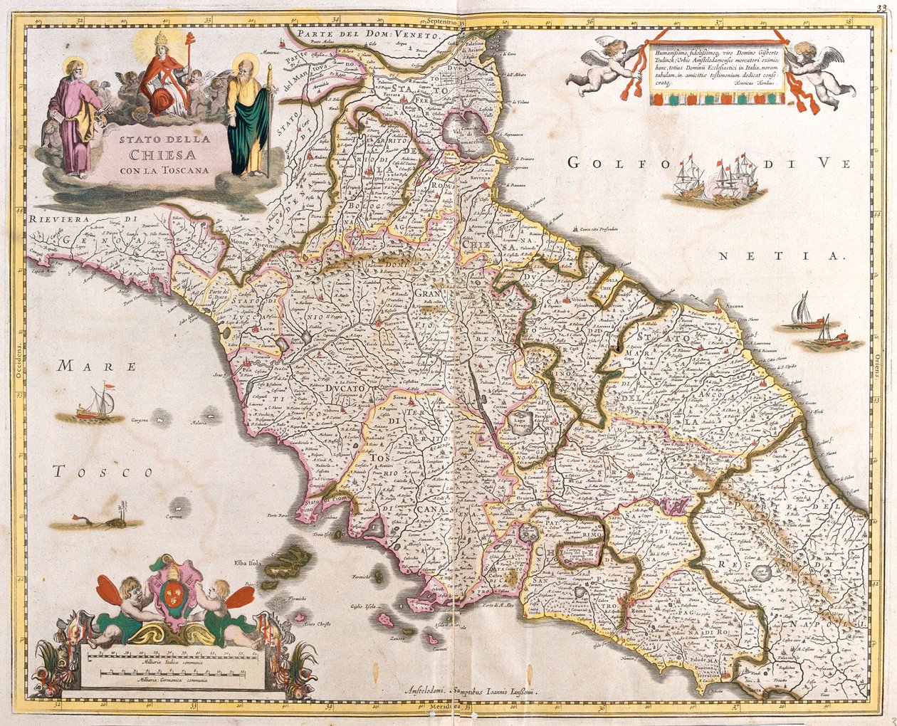Toscana, Romagna, Umbria, Marche, Lazio, Abruzzo, Itália de Frederick de Wit