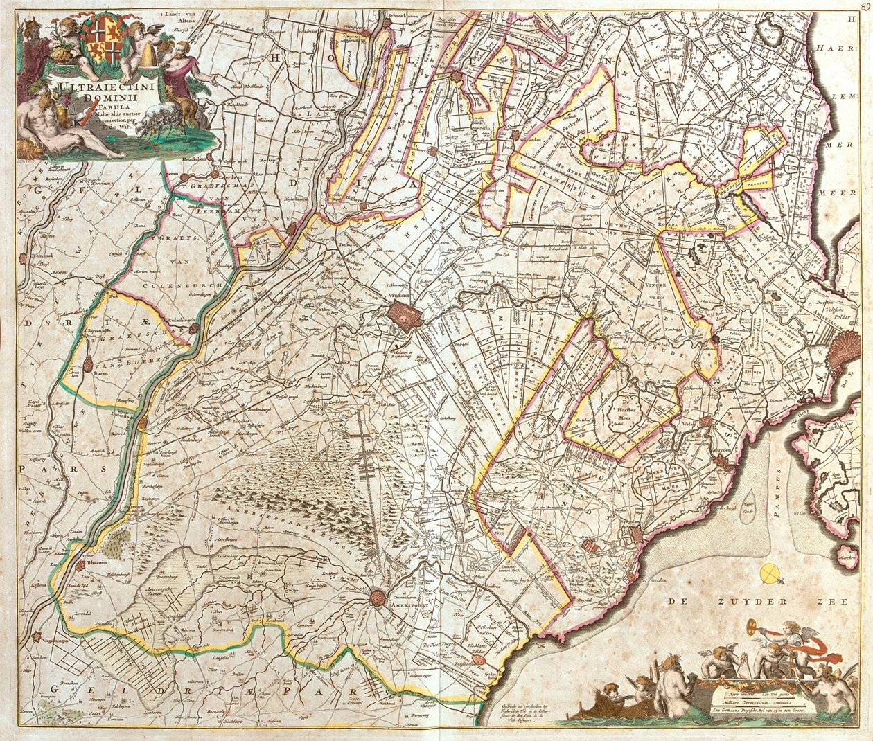 Utrecht, Holanda do Norte, Limburgo, Gelderland, Países Baixos de Frederick de Wit