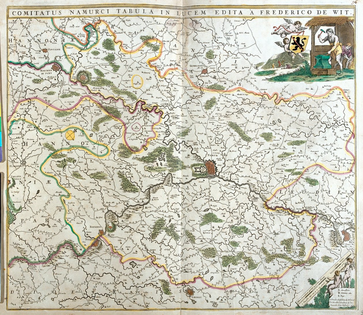 Valónia, Bélgica de Frederick de Wit
