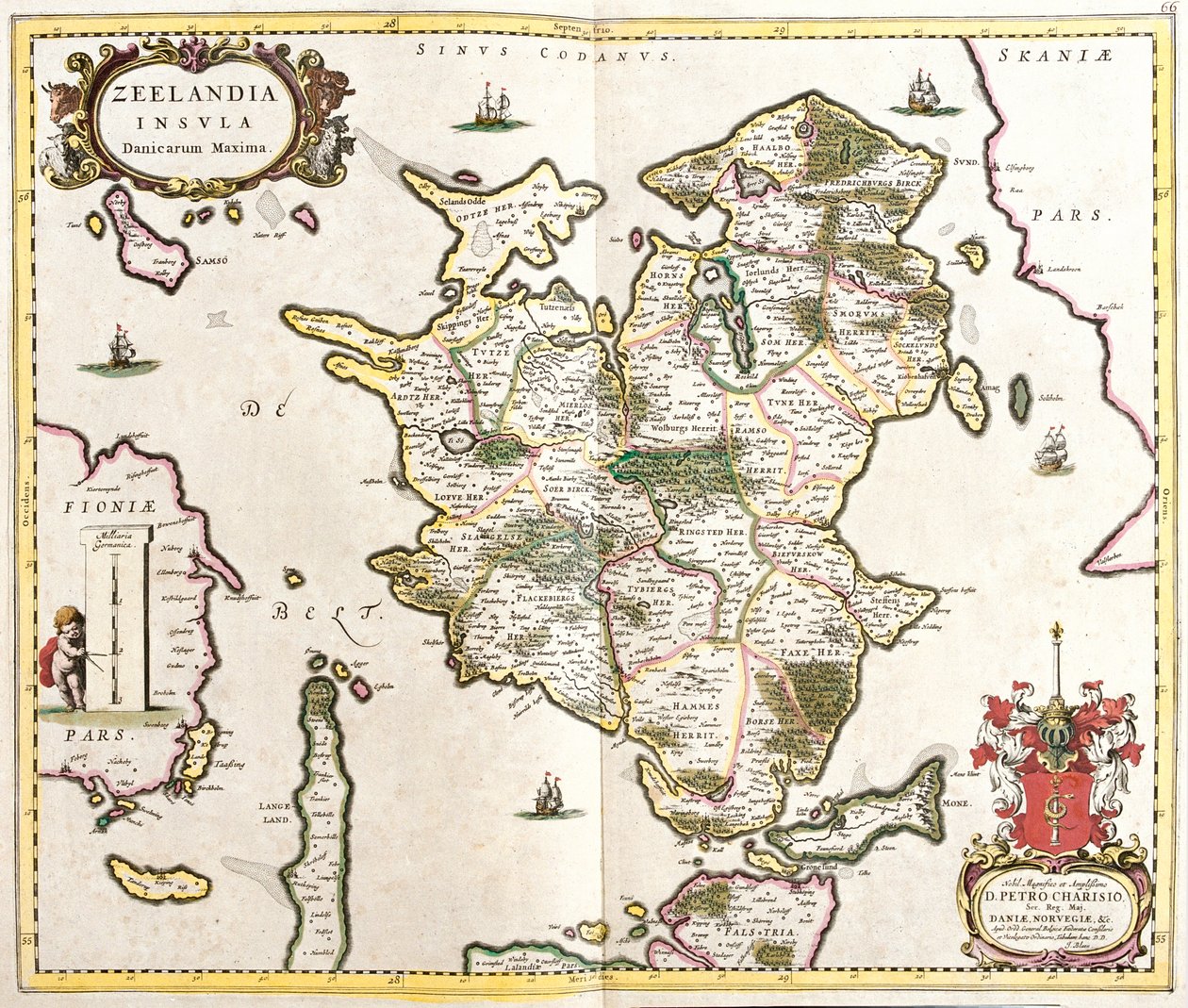 Ilha da Zelândia, Dinamarca de Frederick de Wit