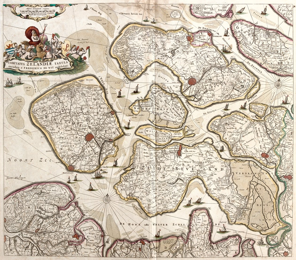 Zelândia, Países Baixos de Frederick de Wit