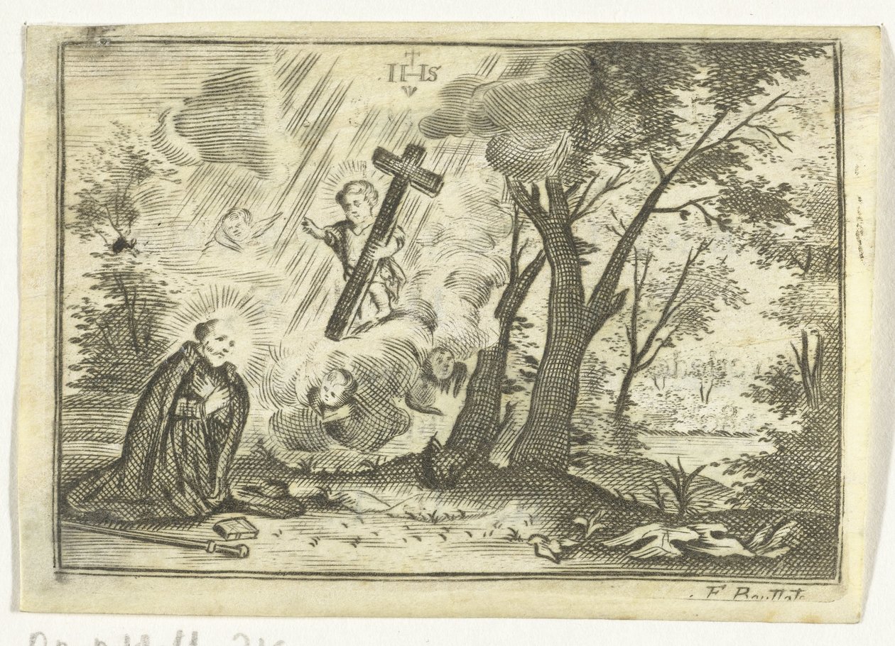 Santo com visão de Cristo de Frederik Bouttats (I)
