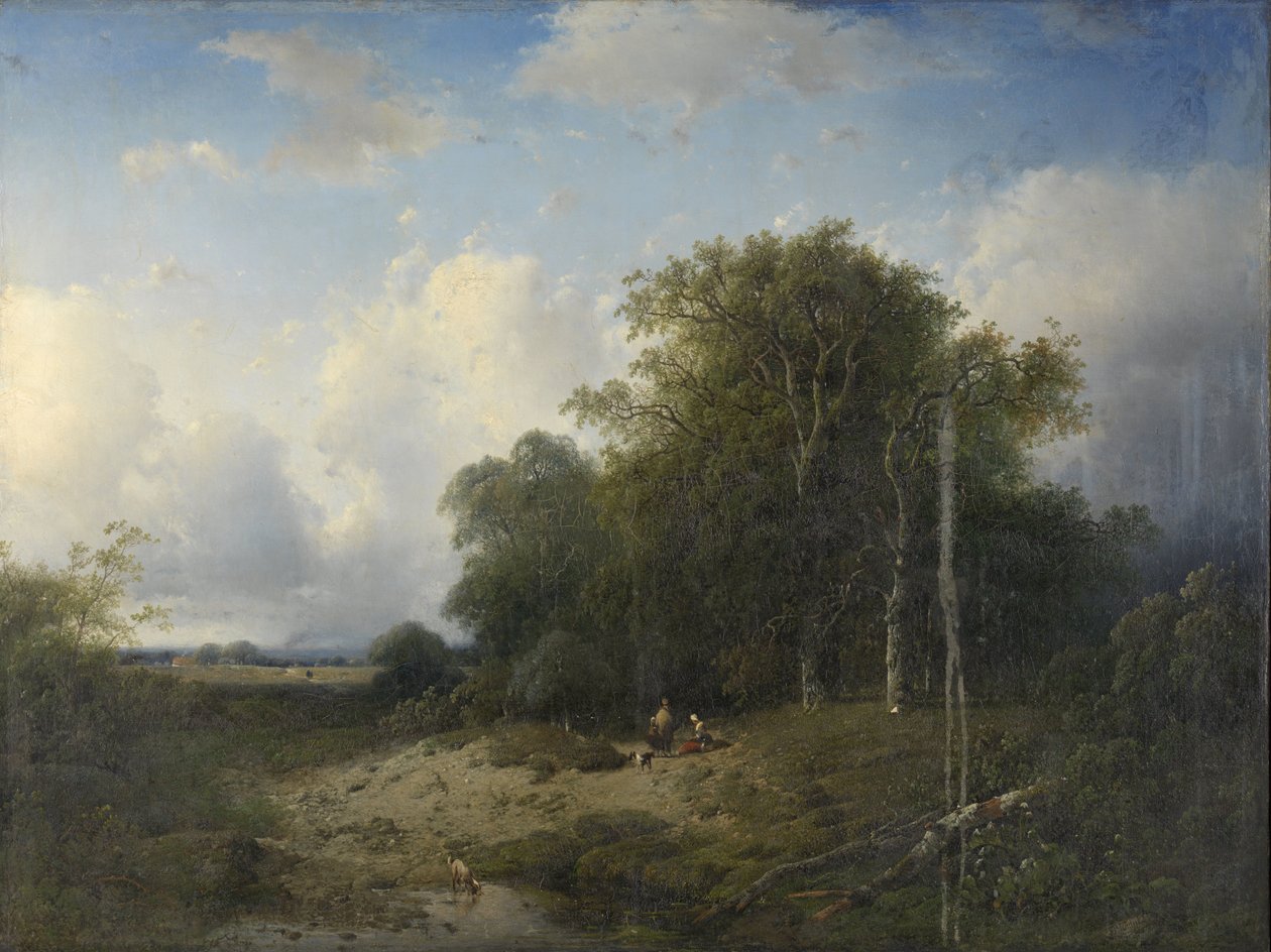 Paisagem de Frederik Hendrik Hendriks