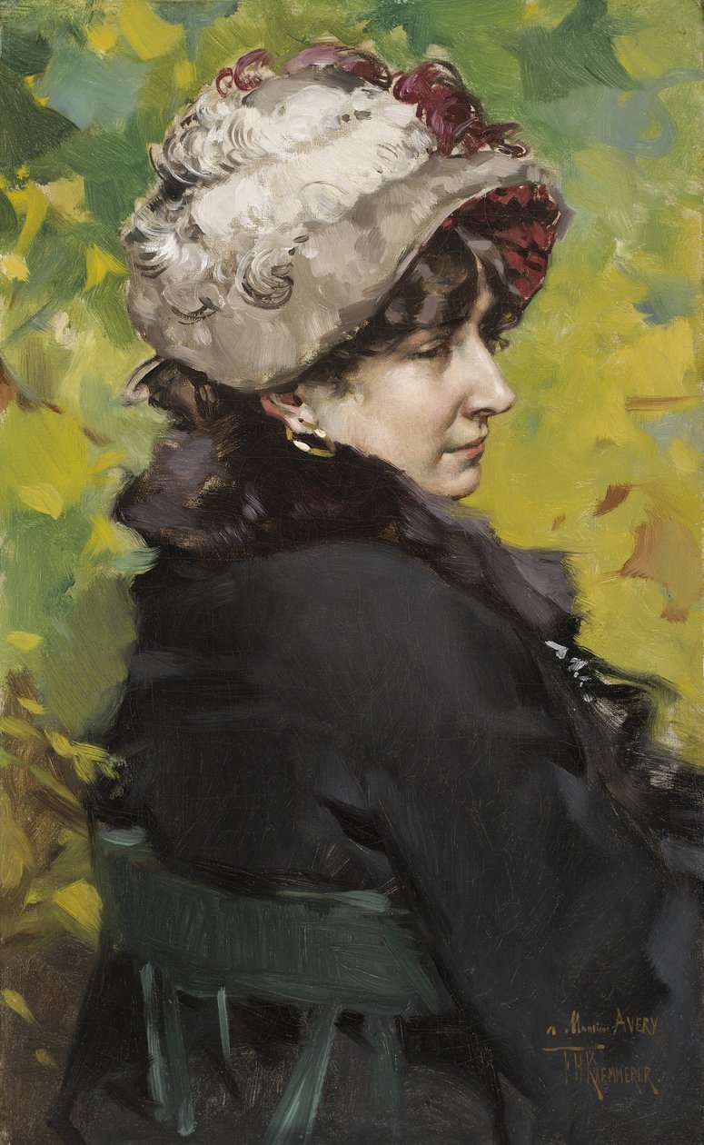 Folhas de outono, de 1880 de Frederik Hendrik Kaemmerer