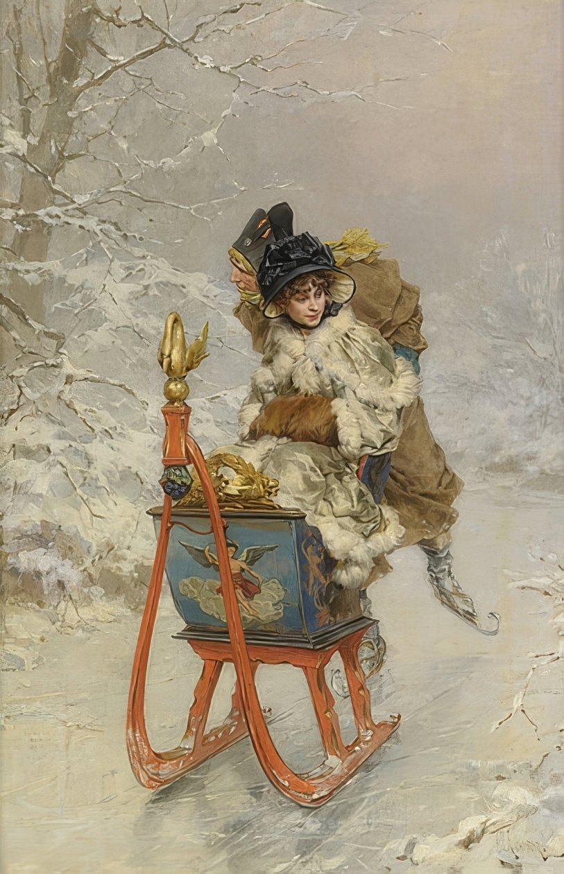 O passeio de trenó de Frederik Hendrik Kaemmerer
