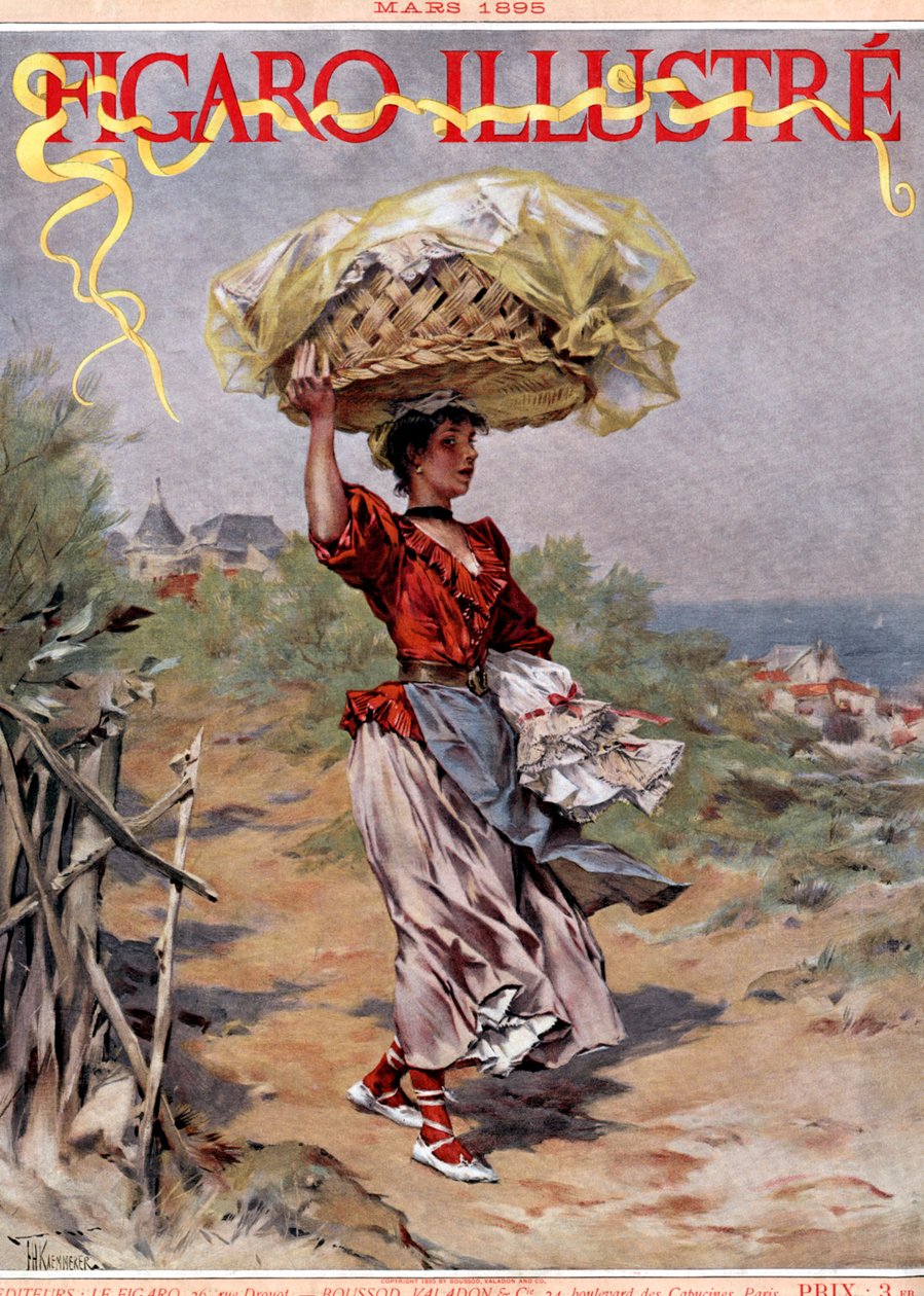 Lavadora de roupa 1895 - transporte de Frederik Hendrik Kaemmerer