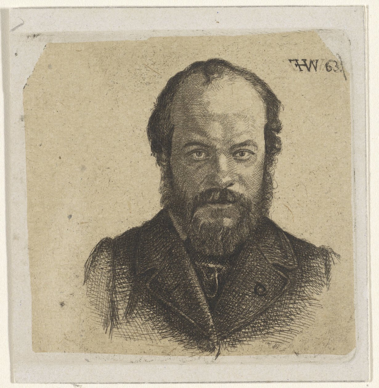 Retrato de Jan Weissenbruch de Frederik Hendrik Weissenbruch