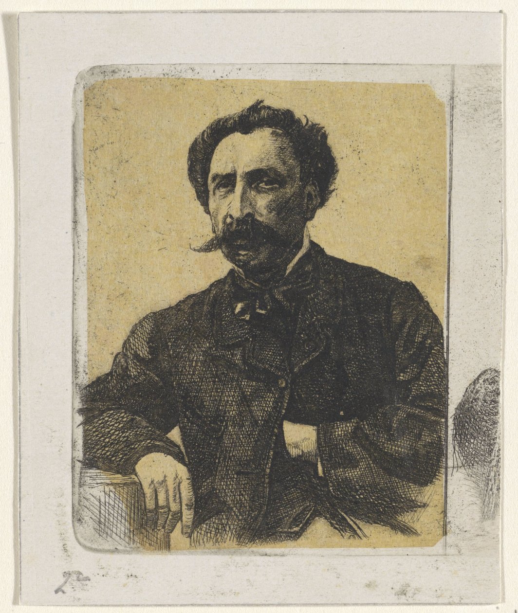 Retrato de Samuel Verveer de Frederik Hendrik Weissenbruch