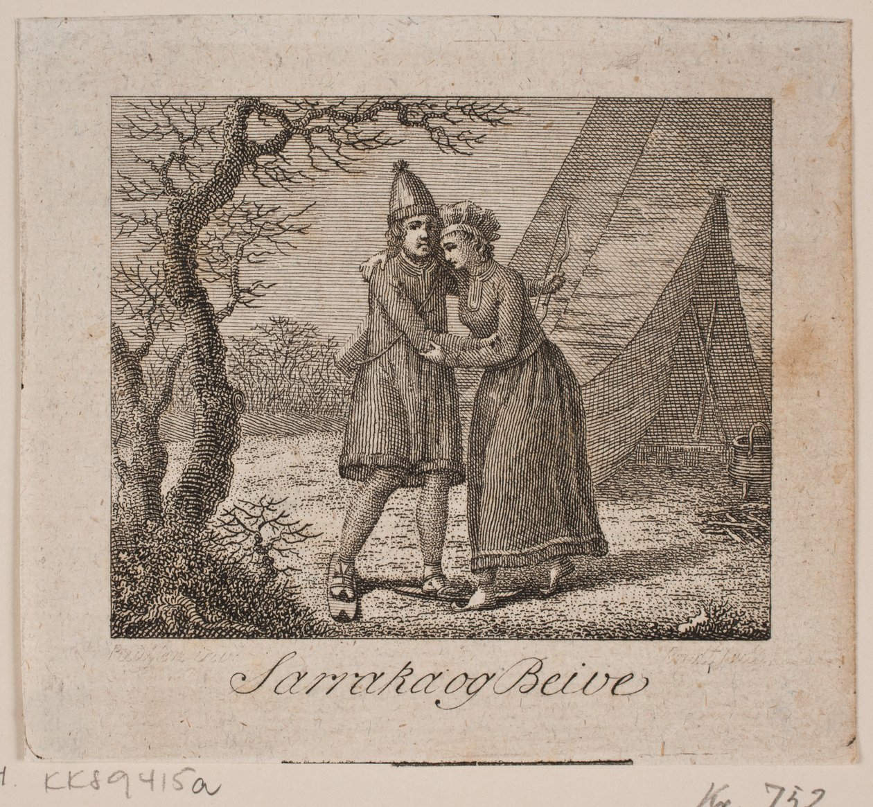 Vinheta para os Escritos Coletados de P. F. Suhm de Frederik Ludvig  Bradt