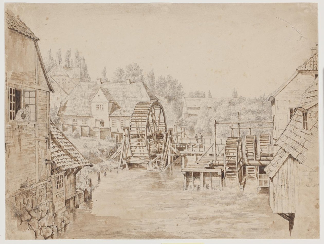 Salinmølle. Oldesloo de Frederik Rohde
