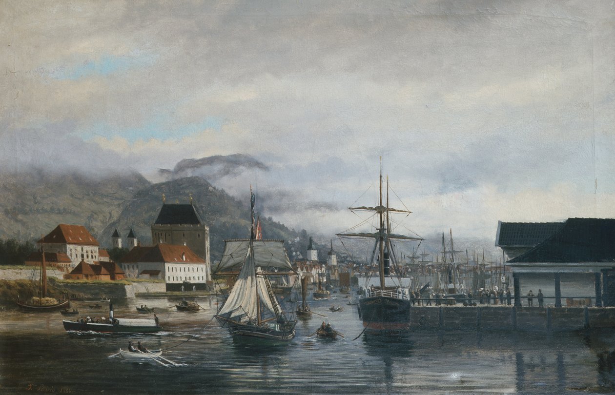 Porto de Bergen, Tollboden de Frederik Sorvig