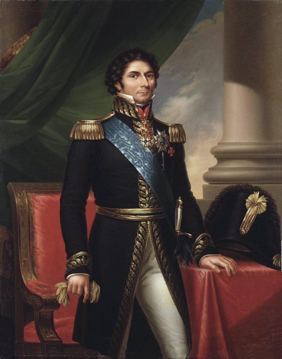 Retrato de Jean Baptiste Jules Bernadotte de Fredric Westin
