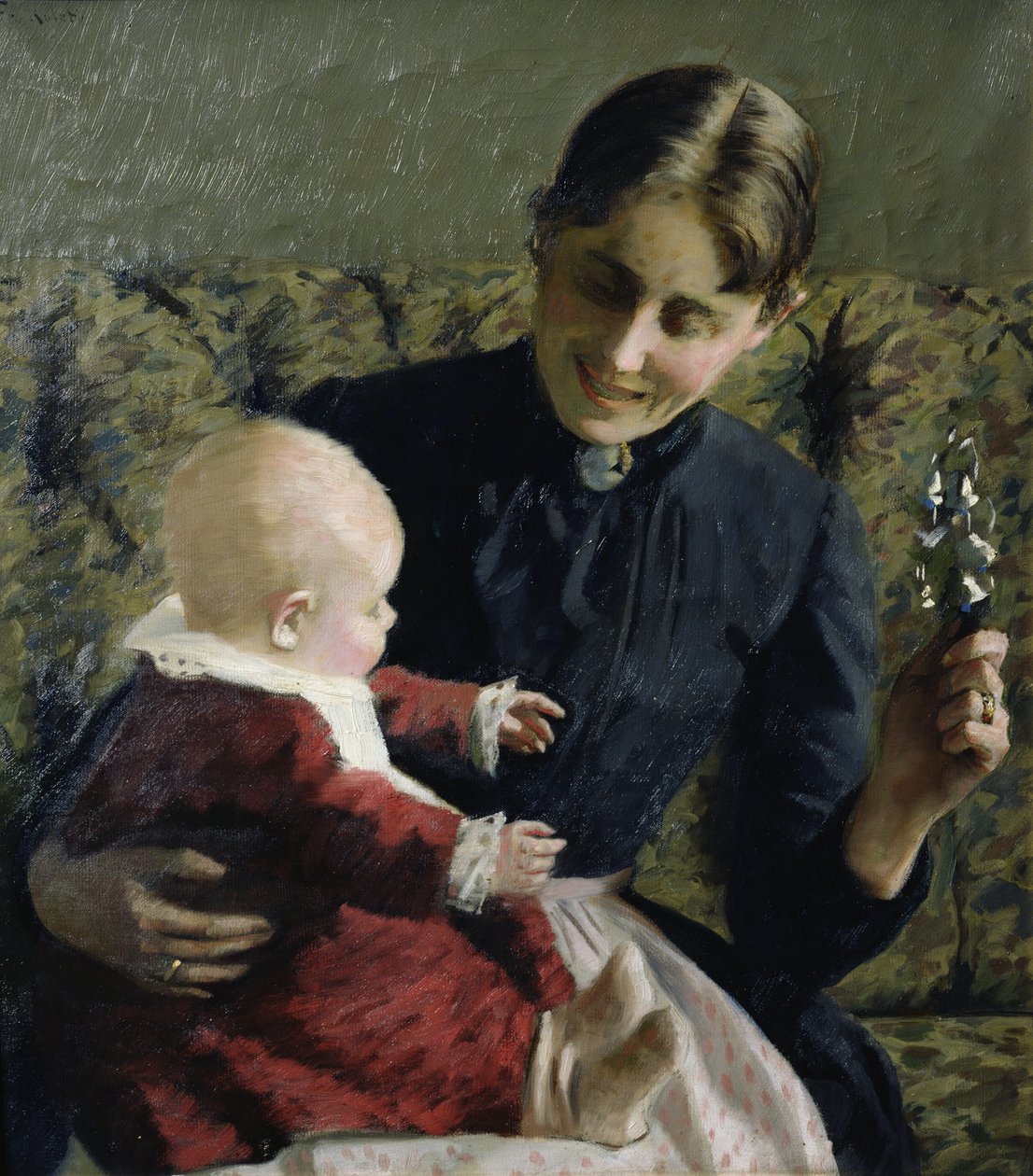 Astrid no colo da vovó de Fredrik Kolstoe