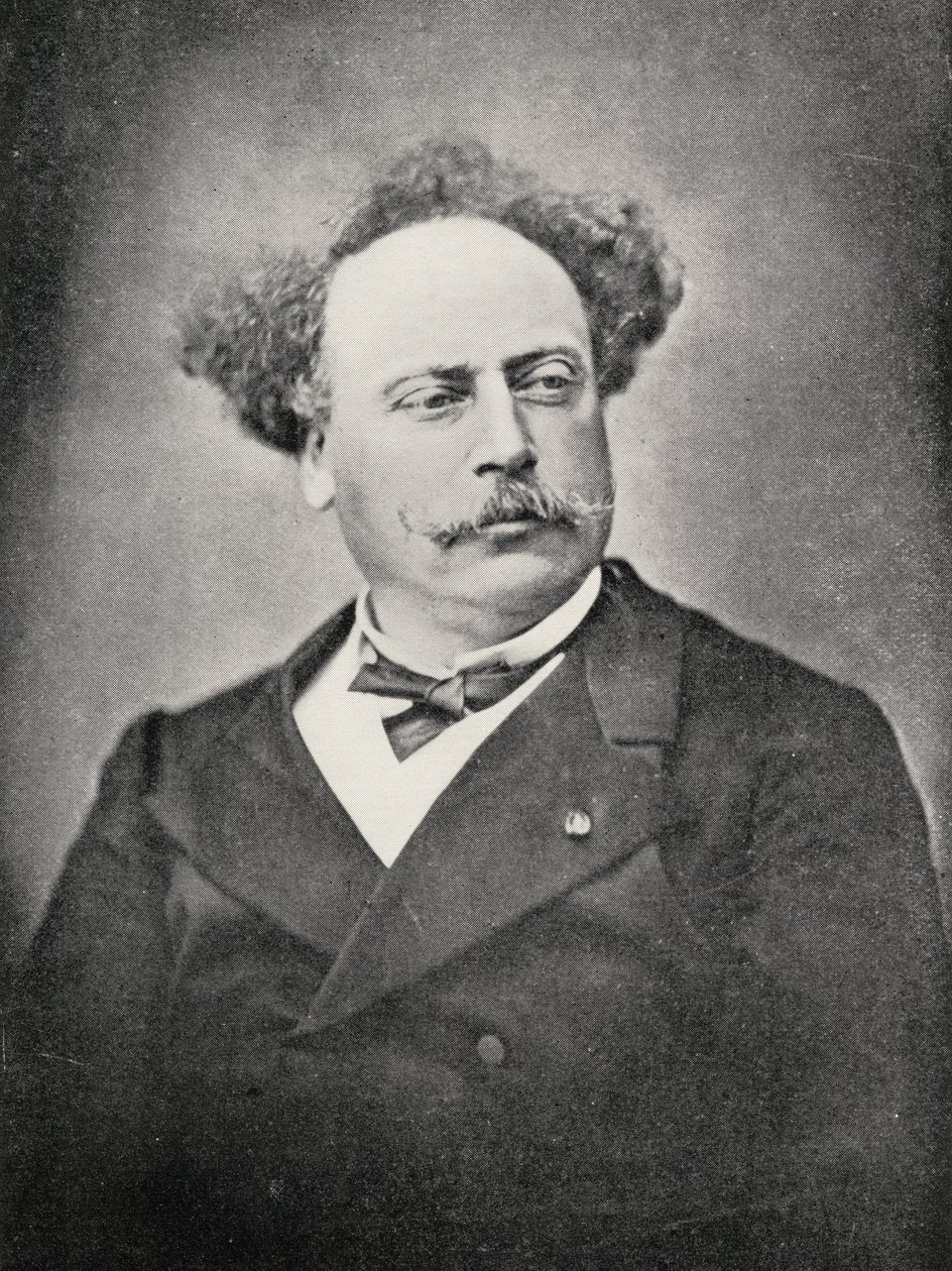 Alexandre Dumas Filho (1824-95) de French Photographer
