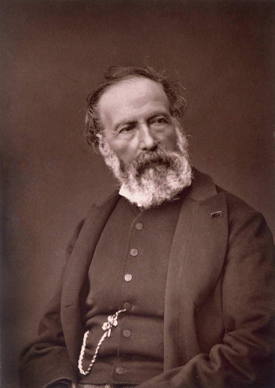 Antoine Etex (1808-88), da Galeria Contemporânea, c.1874-78 de French Photographer