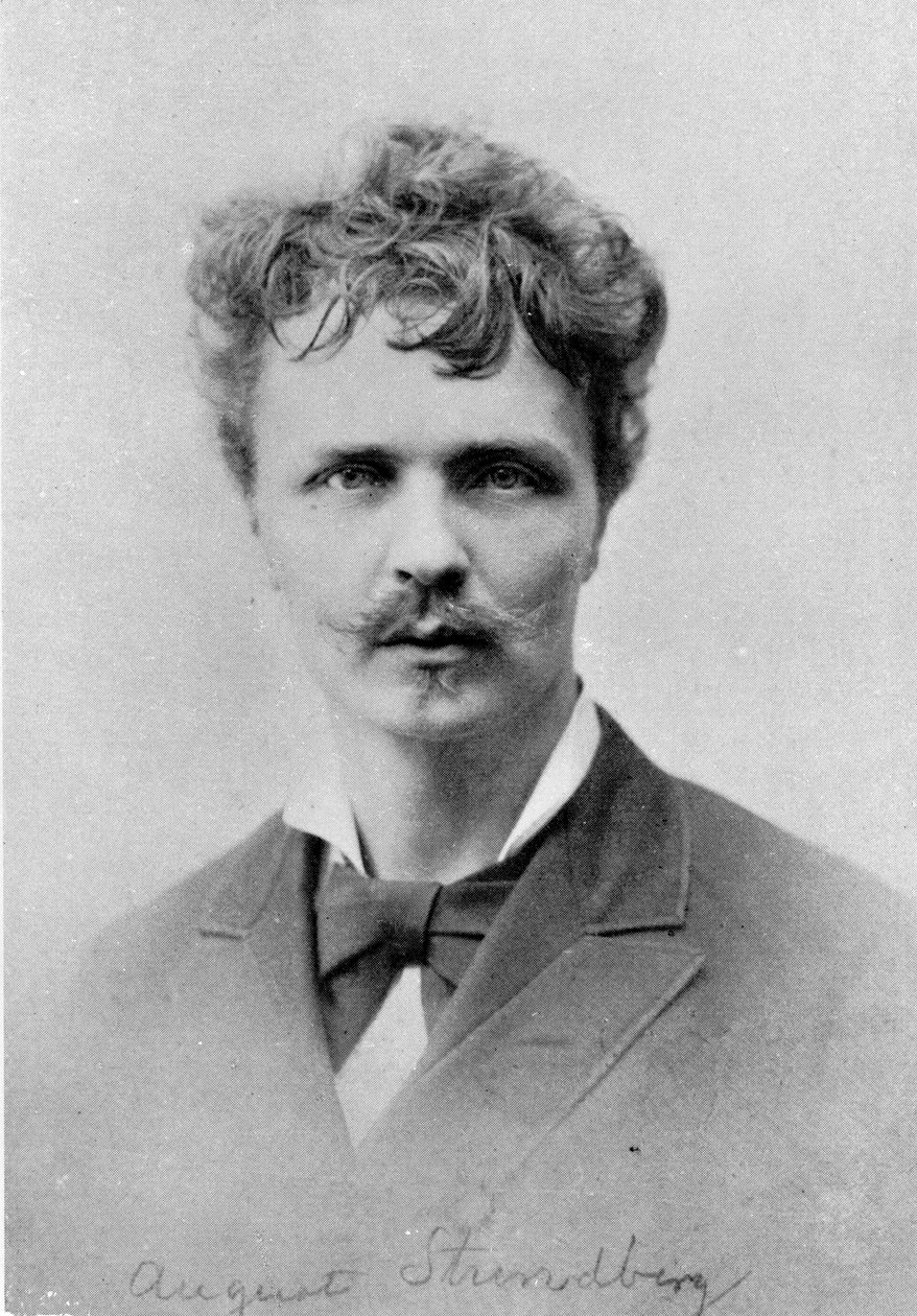 August Strindberg, 1 de janeiro de 1884 de French Photographer