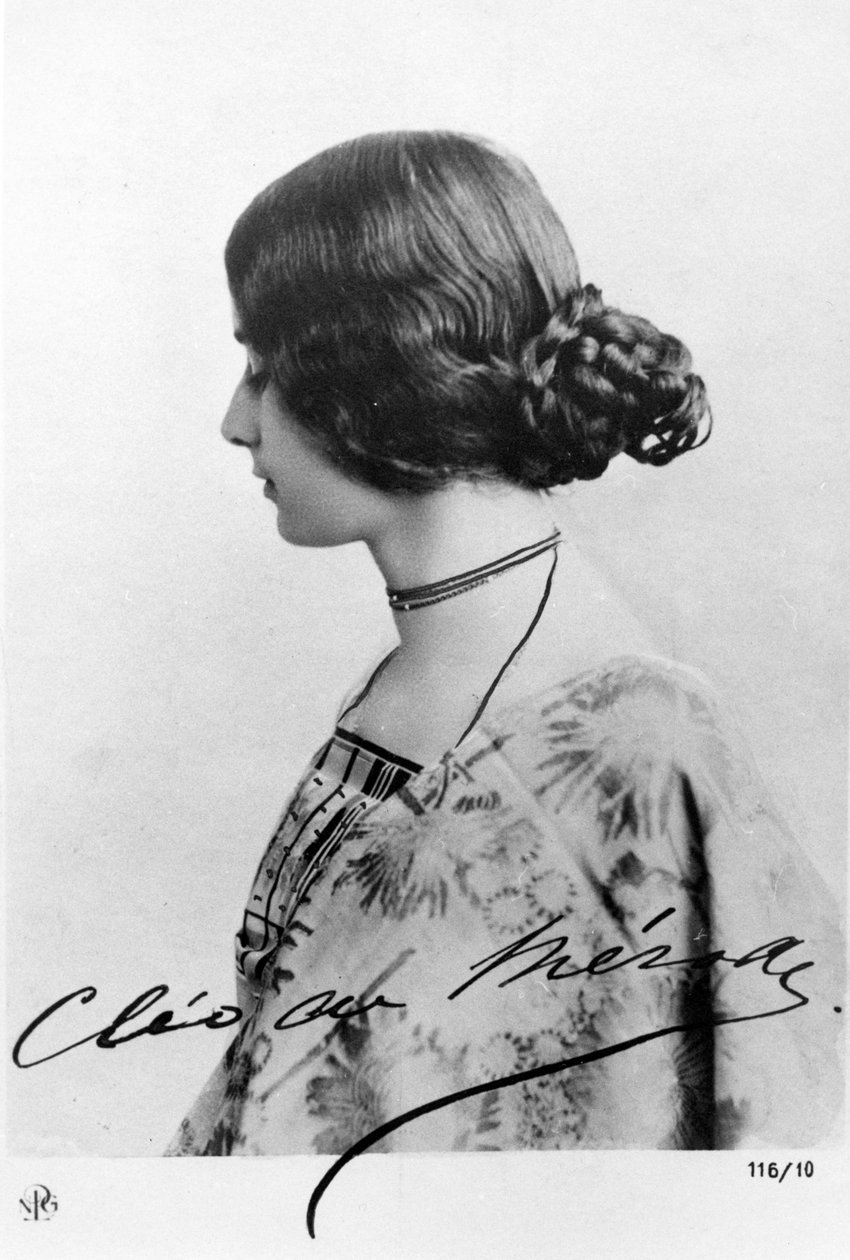 Cleo de Merode, c.1890s de French Photographer