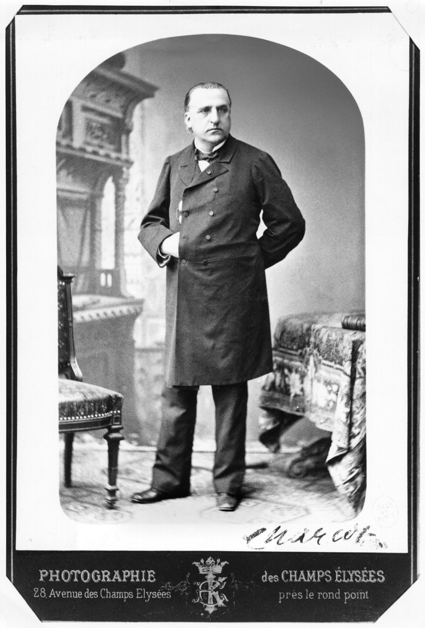 Doutor Jean Martin Charcot (1825-93) de French Photographer