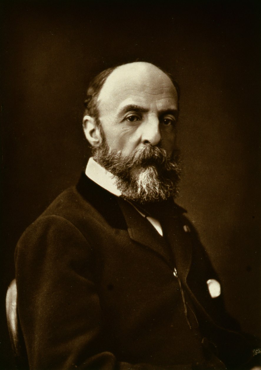 Eugene Fromentin (1820-76), da Galeria Contemporânea, c.1874-78 de French Photographer