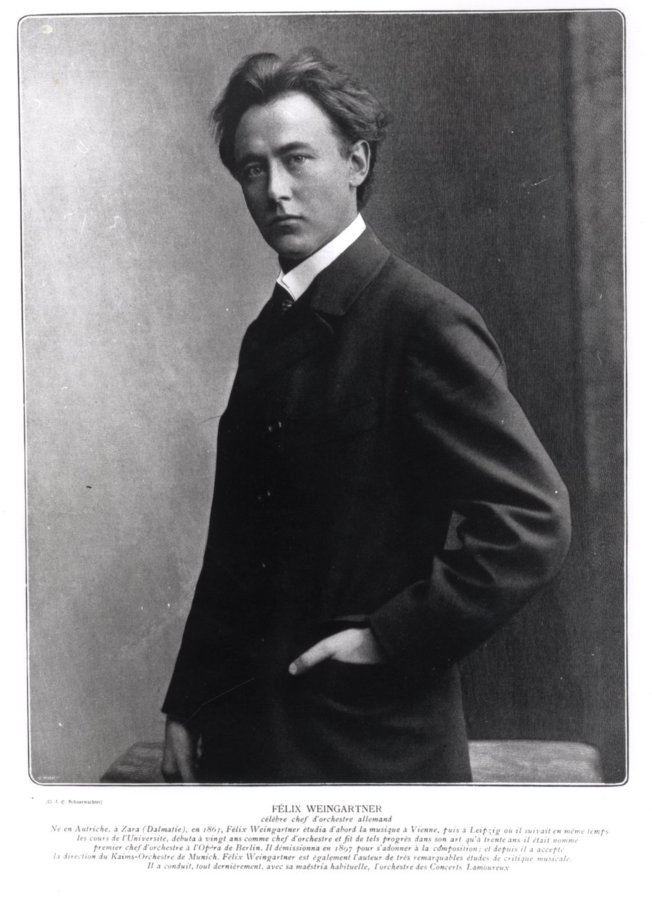 Felix Weingartner (1863-1942) 1903 de French Photographer