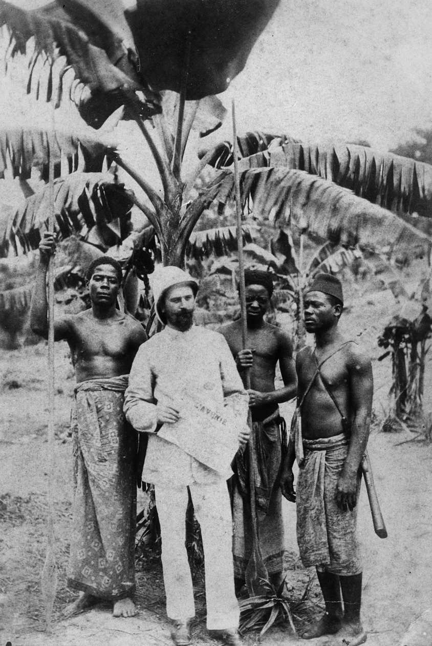 Congo francês, 1880 de French Photographer